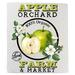August Grove® Farm Fresh Apples Orchard Kitchen SWEDISH DISH CLOTH ( Set Of 2) Cotton Blend | 8 H x 6.75 W in | Wayfair
