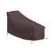 Latitude Run® Heavy-Duty Patio Chaise Lounge Cover, All Weather Protection & UV-Resistant Lounger Cover in Brown | 32 H x 74 W x 34 D in | Wayfair