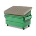 Latitude Run® Heavy Duty Multipurpose Outdoor Dumpster Cover, Durable & UV Resistant Waterproof Trash Can Cover in Brown | Wayfair