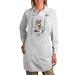 The Holiday Aisle® Farmhouse Easter 3 Tier Tray Cotton Apron Cotton in Gray | 30 H x 22 W in | Wayfair 9D8700338FBD458781682D32B000E776