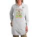 The Holiday Aisle® Easter Bunny Carrot Patch Cotton Apron Cotton in Gray | 30 H x 22 W in | Wayfair 190686EDAE4740FCAE5F03BEC86903C2