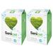 (2 pack) Sanicat Summer Breeze Clumping Cat Litter with Oxify 14 lb. Box