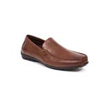 Wide Width Men's Deer Stags®Slip-On Driving Moc Loafers by Deer Stags in Brown (Size 12 W)