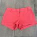 J. Crew Shorts | J. Crew Chino Shorts Coral Pink Size 6 Preppy | Color: Pink/Red | Size: 6