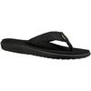 Zehentrenner TEVA "Voya Flip Mens", Gr. 40,5, schwarz, Textil, sportlich, Schuhe Schlappen Zehentrenner