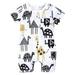 Qufokar Thick Warm Jacket for Baby Girl Boy Dress Boys Baby Cartoon Toddler Kids Summer Clothes Boys Print Outfit Jumpsuit Romper Boys Romper&Jumpsuit