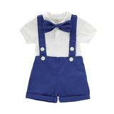 Qufokar Football Onesie for Baby Boy Toddler Winter Outfits 5T Shorts Boys Set Suspenders Solid Baby Outfits Romper Gentleman Strap Boys Outfits&Set