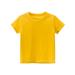 Qufokar Baby Boy White Tees Muscle Boys Toddler Kids Girls Boys Short Sleeve Basic T Shirt Casual Summer Tees Shirt Tops Solid Color