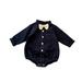 Qufokar Baby Racing Clothes Outfit Baby Boys Long Sleeve Gentleman Bowknot Romper Bodysuit Outfit Clothes