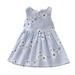 Short Sleeve Girls Dresses Christmas Dresses for Toddler Girl Kids Princess Girl Flower Baby Fashion Print Dress Dresses Sleeveless Girls Dresses for Women Girls Easter Dresses for Toddler Girls