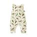 Mubineo Baby Girls Boys Summer Casual Jumpsuit Sleeveless O Neck Dinosaur/Fish Print Romper