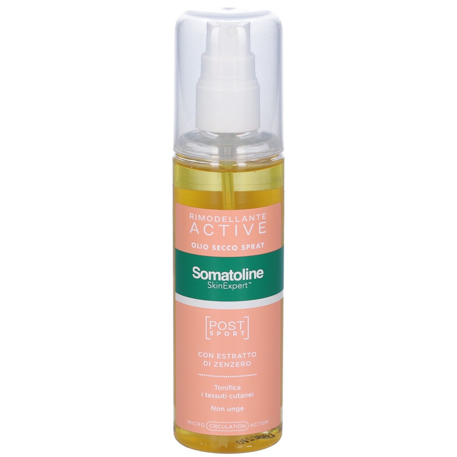 Somatoline SkinExpert Rimodellante Active Olio Secco Spray Post-Sport