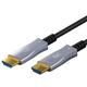 goobay 61654 Optisches High Speed HDMI Kabel mit Ethernet (AOC) / Glasfaserkabel/Hochgeschwindigkeitskabel für 8K@60 Hz / 4K@120 Hz/Kompatibel mit Ps5, Xbox, PC, TV / 70 Meter