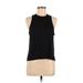 Victoria's Secret Pink Active Tank Top: Black Activewear - Women's Size X-Small