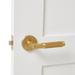 Explore Hardware St. Tropez Solid Brass Door Lever | 2 H x 3 W in | Wayfair AHI63018