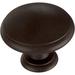 Franklin Brass 1 1/4" Diameter Round Knob Multipack Metal in Brown | 1.0433 D in | Wayfair P35597Z-CZ-B