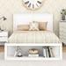 Red Barrel Studio® Full/Double Storage Platform Bed Wood in White | 46.5 H x 57.51 W x 77.81 D in | Wayfair 60432B4802714B34860F8486B95CAA9C