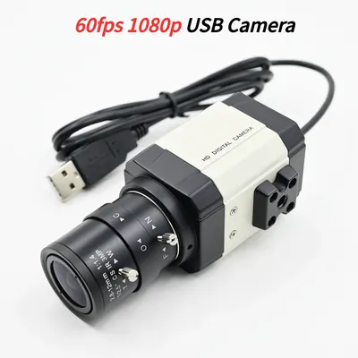 Caméra USB 1080P 60fps SC200AI 1920x 1080 2MP Mini Box Webcam 2 mégapixels avec objectif CS à