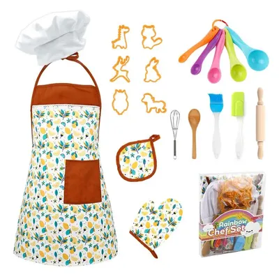 Kit de cuisine et de cuisson pour enfants ensemble de 20 pièces emporte-pièces pour enfants outil