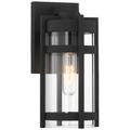 Tofino; 1 Light; Small Lantern; Textured Black Finish with Clear Glass