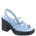 Steve Madden Kalani - Womens 9.5 Blue Sandal Medium