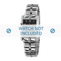 Tommy Hilfiger watch strap TH-38-3-14-0689 - TH679000643 / 1780707 Metal Silver 16mm