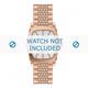 Jacques Lemans watch strap 1-1356H Metal Gold