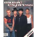 U2 Music Express - Volume 13, issue 131 1988 Canadian magazine MAGAZINE