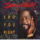 Barry White Sho' You Right 1987 UK 7" vinyl USA614