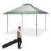 Costway 13 x 13 Feet Pop-Up Patio Canopy Tent with Shelter and Wheeled Bag-Gray