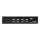 StarTech.com 4 Port DisplayPort KVM Switch, 4K 60Hz, Single Display, Dual Port UHD DP 1.2 USB KVM Switch with Integrated USB 2.0 Hub and Audio, Dell, HP, Apple, Lenovo, TAA Compliant - Keyboard/Video/Mouse Switch (SV431DPUA2) - KVM / audio switch - 4...