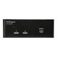 StarTech.com 2-Port DisplayPort KVM Switch - Dual-Monitor - 4K 60 - with Audio & USB Peripheral Support - DP 1.2 - USB Hub (SV231DPDDUA2) - KVM / audio / USB switch - 2 ports