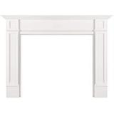 Pearl Mantels 540-56 Marshall Fireplace Mantel Surround 56 White Paint( Pack of 2 )