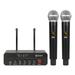 Wireless Microphone System D Debra PRO X7 UHF Wireless Microphone System for Karaoke