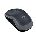 Logitech Wireless Mouse Wireless Mouse M186CG Small Battery Life Up to 12 Months Wireless Mouse M186 Gray// 8 windows/ Logitech wireless mouse