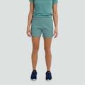 Womens Woven Gym Shorts Blue