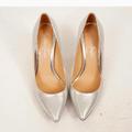Jessica Simpson Shoes | Jessica Simpson Dress Shoes Size 7.5 | Color: Silver | Size: 7.5