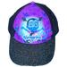 Disney Accessories | Disney Vampirina Girls Kids Hat Black Purple Sparkle One Size Fits All Glitter | Color: Black | Size: Osg