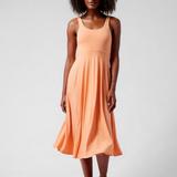 Athleta Dresses | Athleta Cactus Peach Santorini Midi Dress | Color: Orange | Size: Various