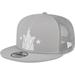 Men's New Era Gray Washington Nationals 2023 On-Field Batting Practice 9FIFTY Snapback Hat