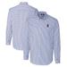 Men's Cutter & Buck Royal Florida Gators Swinging Gator Easy Care Stretch Gingham Long Sleeve Button-Down Shirt