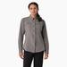 Dickies Women's Cooling Roll-Tab Work Shirt - Graphite Gray Size M (SLF405)