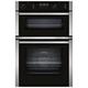 Neff U2ACM7HH0B N 50 Built-in double oven Stainless steel