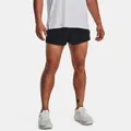 Men's Under Armour Launch Split Perf Shorts Black / Black / Reflective L