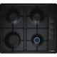 Bosch PBP6B6B60 Serie 2 Gas hob 60 cm Black