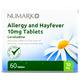 Numark Allergy & Hayfever Relief 10mg Loratadine 60 Tablets