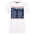 1965 FA Cup Final (Liverpool) Retrotext T-Shirt - White