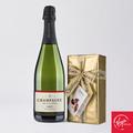 Other Personalised Champagne 75Cl With Guylian Chocolates Gift Set Alcohol