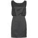 Naf Naf LYCOPINE women's Dress in Black. Sizes available:UK 12,UK 14