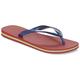 Havaianas BRASIL LOGO men's Flip flops / Sandals (Shoes) in Blue. Sizes available:9 / 10,11 / 12,3 / 4,5,6 / 7,8,1 / 2,13,5,8,3 / 4,6 / 7,9 / 10,11 / 12